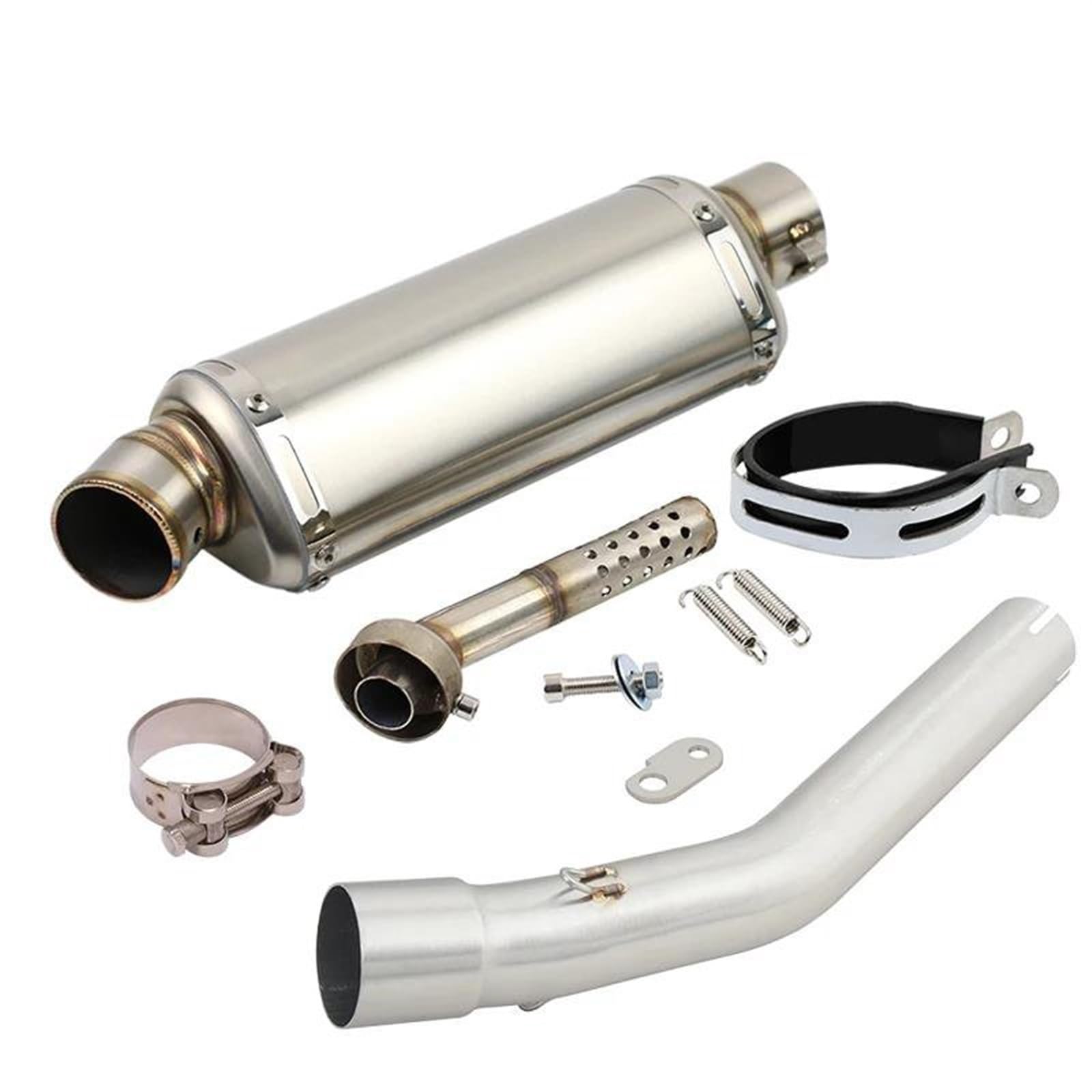 Silenciador De Tubo Escape Para Motocicleta, Conexión Medio Antideslizante Para YAMAHA Para Tenere 700 XTZ700 XTZ-700 2019-2023 Silenciador trasero(Type D)