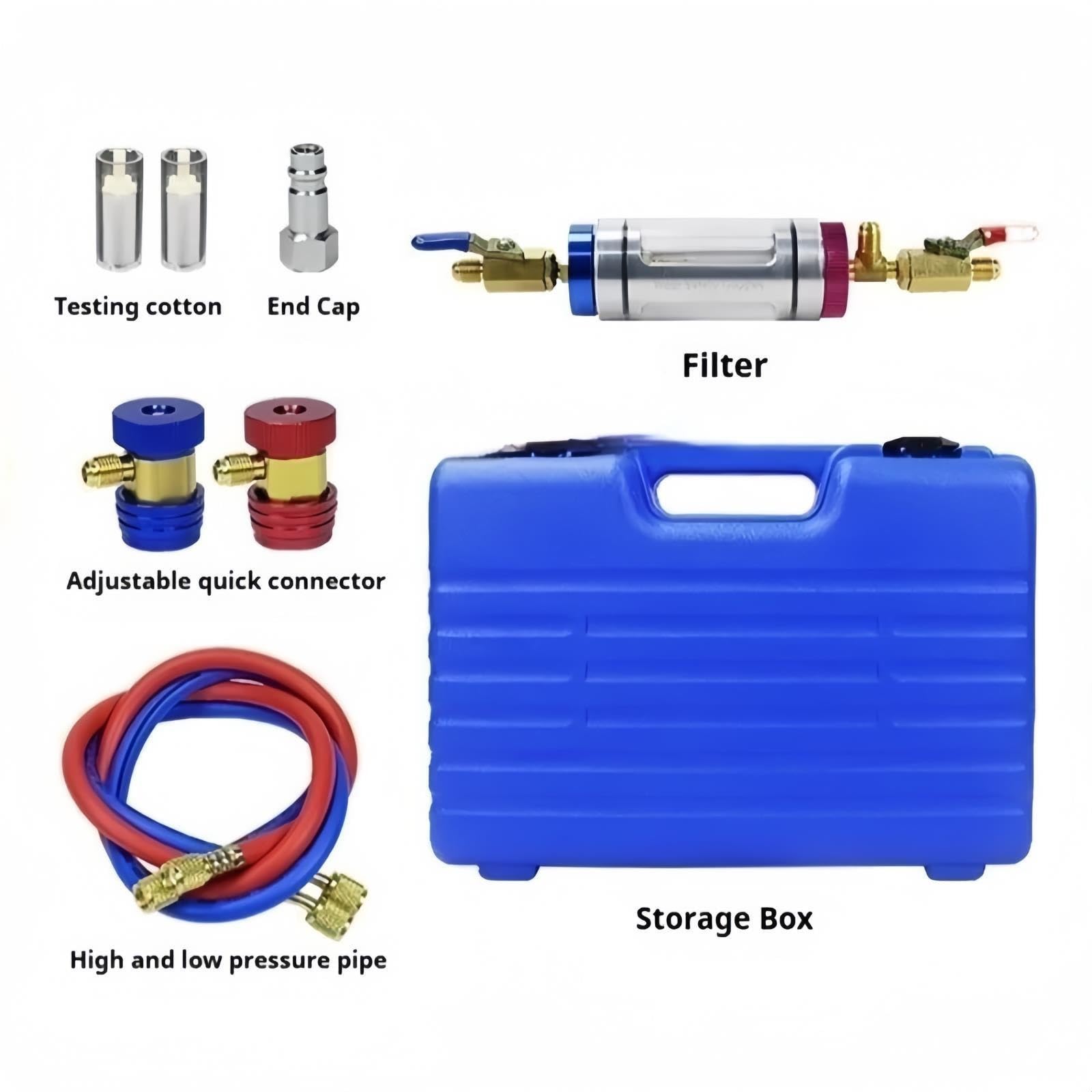Analizador De Aceite Refrigerante De Aire Acondicionado Automotriz