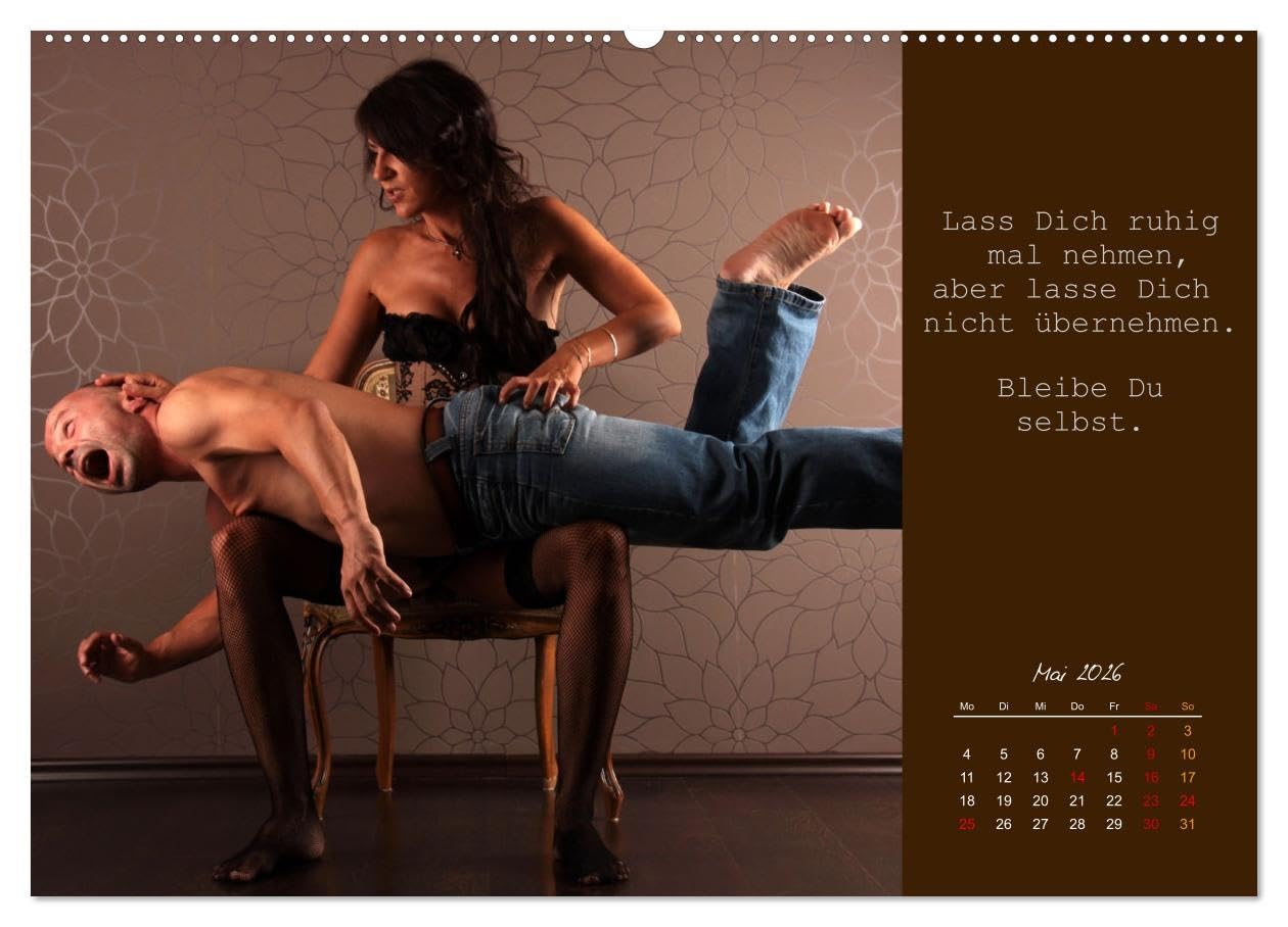 Gelebte Erotik für Paare (hochwertiger Premium Wandkalender 2026 DIN A2 quer), Kunstdruck in Hochglanz: Sinnliches Leben zu zweit? Das Motto heißt Liebe, mit allem, was dazu gehört! (CALVENDO Erotik)