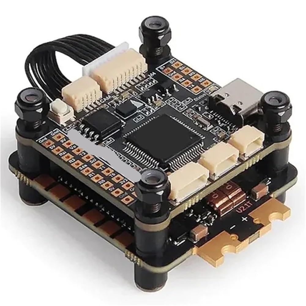 ESC 50A 4 en 1 et FC F722 pile de vol 30x30mm pour puissance 6S FPV