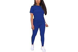 ROYAL BLUE 2-PIECE OUTFIT FOR WOMEN - TOPONSKY WOMEN TWO PIECE WORKOUT...