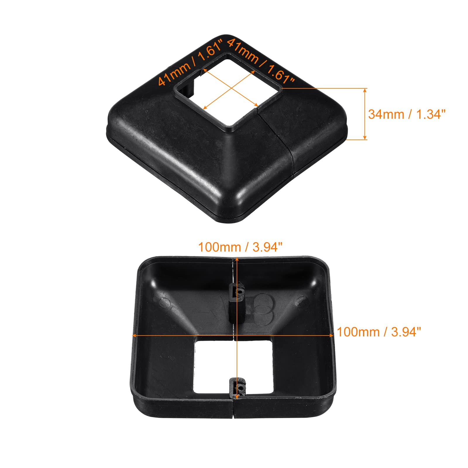 Deck Post Base Cover Deck Cover Split Type Post Skirt Inch