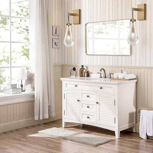 Miniatura 4 de YUEXPAND Apliques de latón con forma de gota de lluvia, lámparas de decoración de pared de cocina para interiores, lámpara de pared con gota de