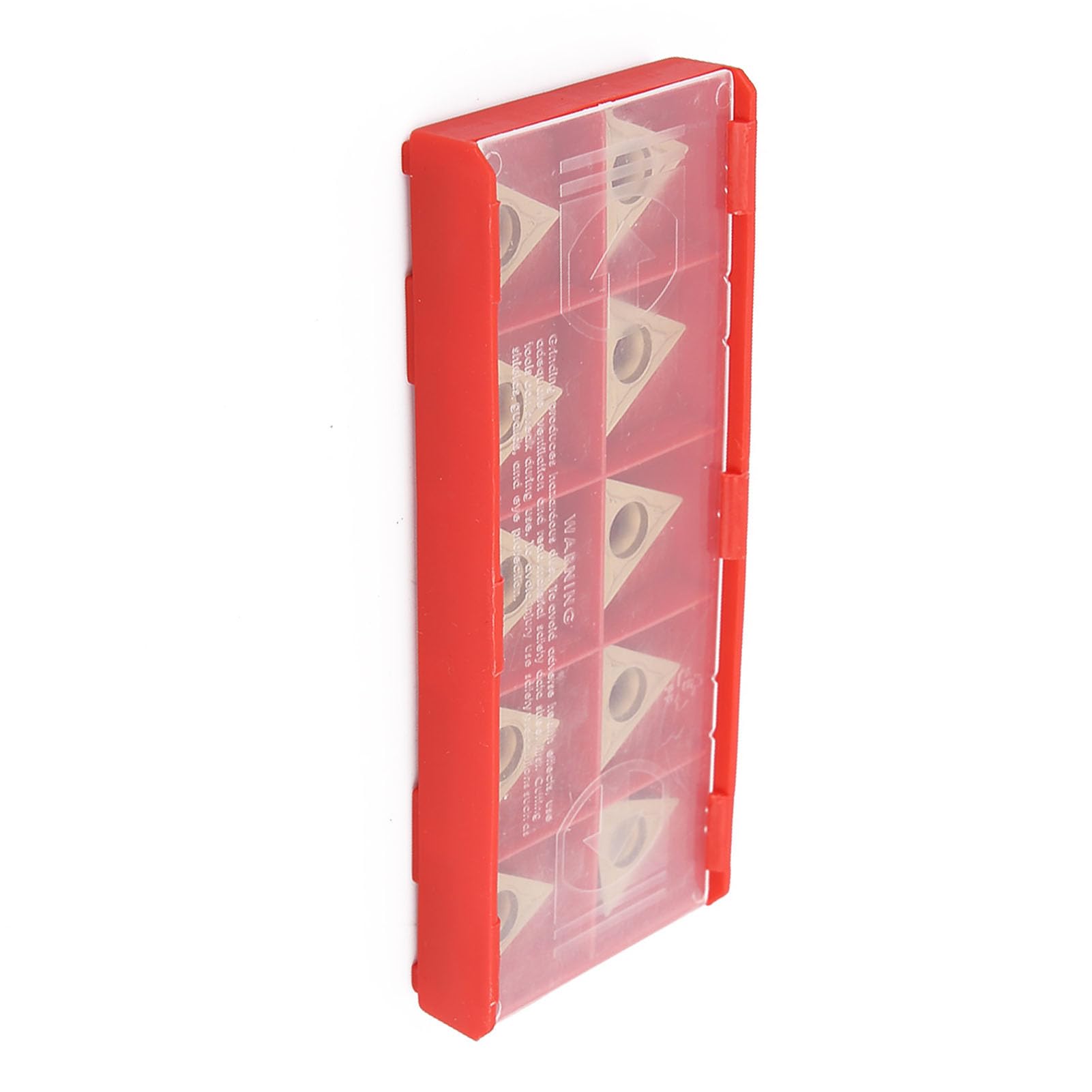 Tcmt 110204 Insertos Puntas de Corte de Carburo Triangular Acero de Tungsteno Oro 10 Piezas Tcmt 16T304 Triangular Hoja de Carburo de Tungsteno Insertar CNC Herramienta de Torneado