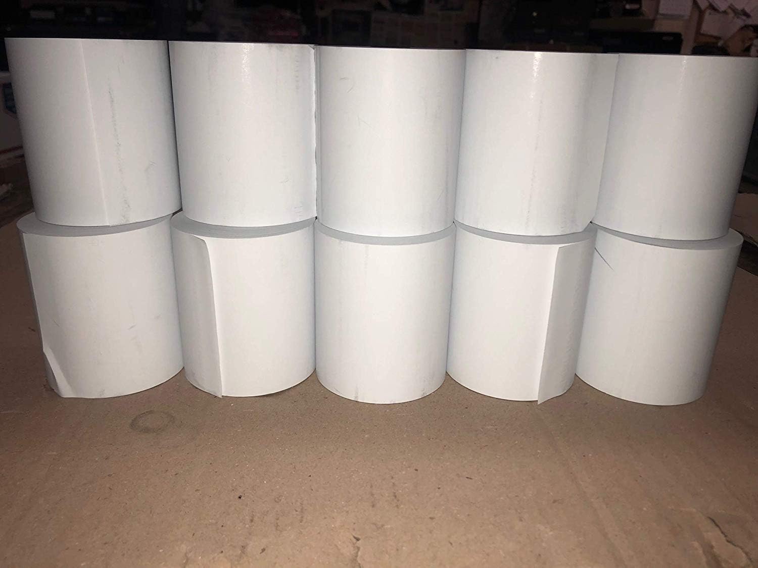 Aquos 3 1/8" x 230' Thermal Paper Rolls – POS Receipt Paper for Epson, Clover & Star Micronics – BPA Free Thermal Receipt Rolls | 80mm x 230ft (10 Rolls)