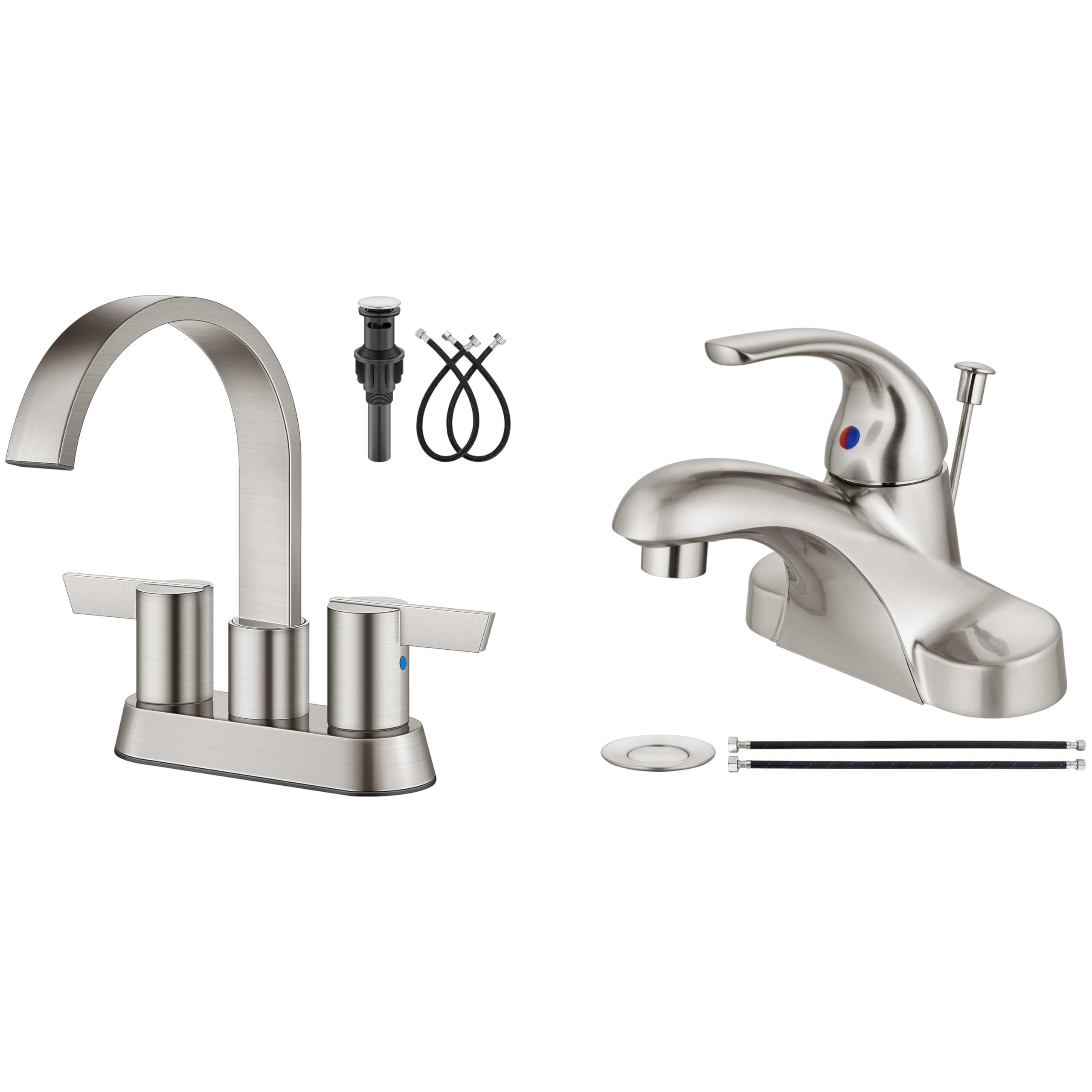 Hcfyauis Bathroom Faucets For Sink 3 Hole