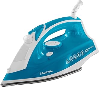 Russell Hobbs Supreme Steam Traditional Iron 23061, 2400 W, White/Blue