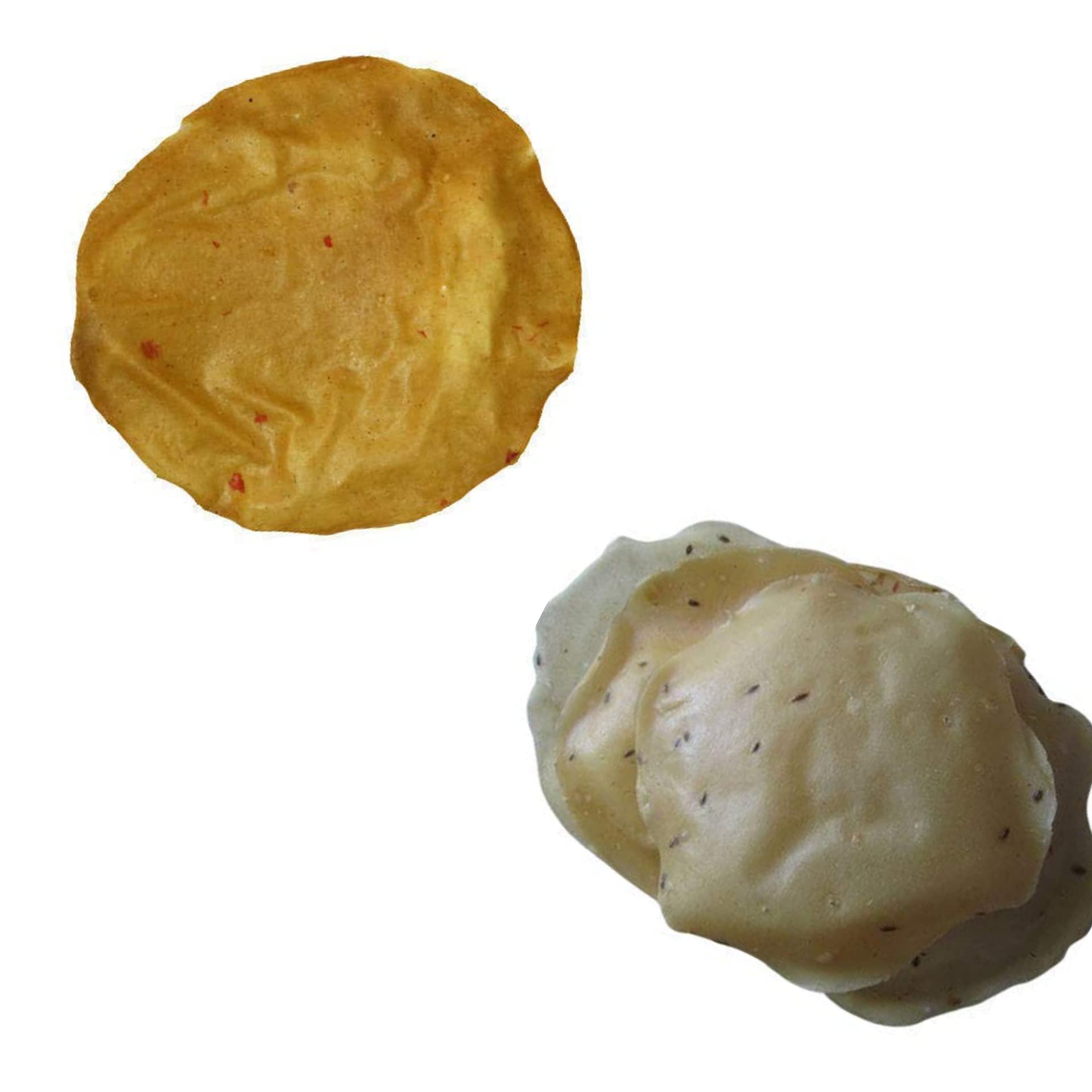 Anuvan®Feel The Utsav Special Papad Combo | Makka Papad 200Gm +Chawal Papad 200Gm | Special Papad Combo (400Gm)