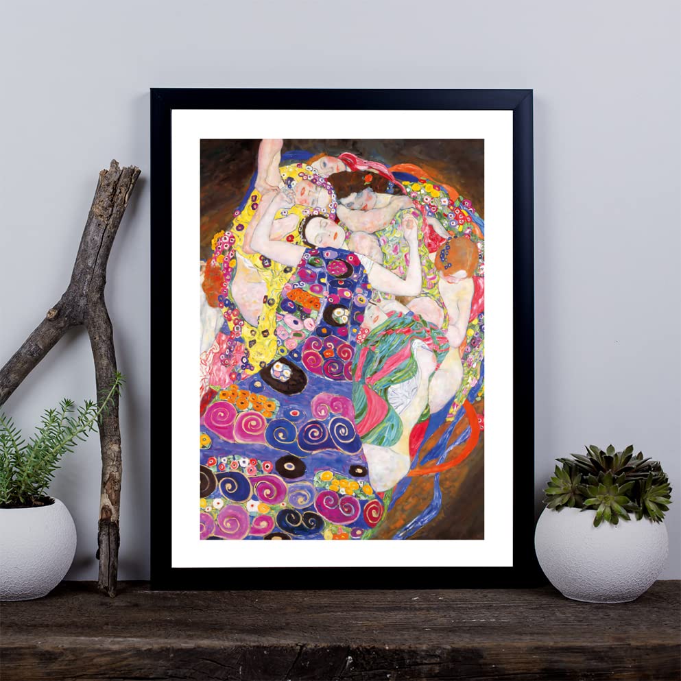 Póster de pared de El Beso de Gustav Klimt, impresión giclée de arte grande para decoración 3