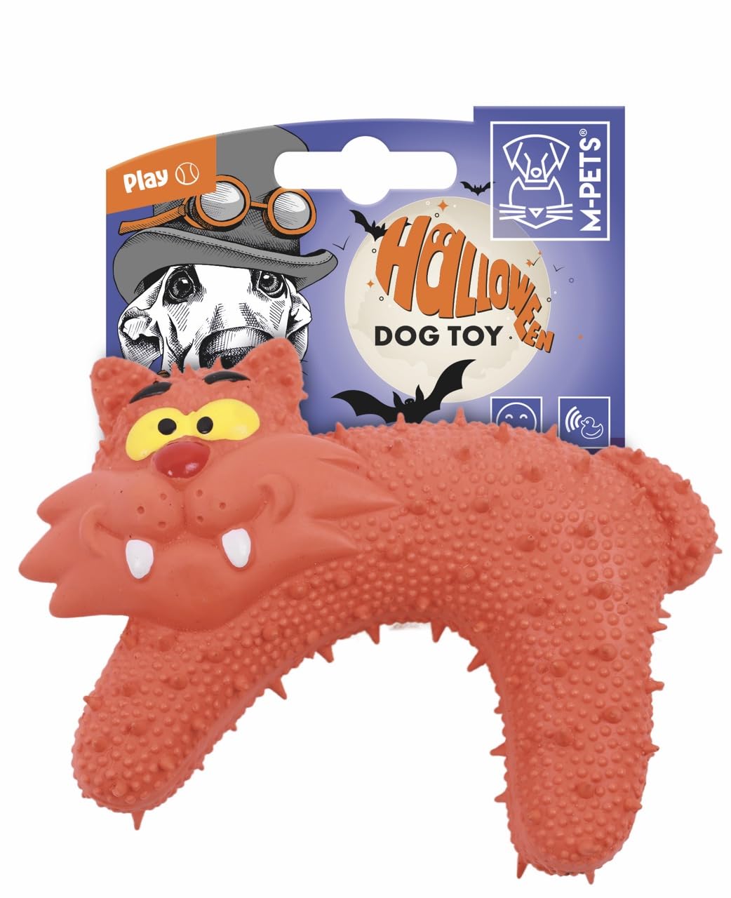 M-Pets Halloween Turuncu Cat Köpek Oyuncağı