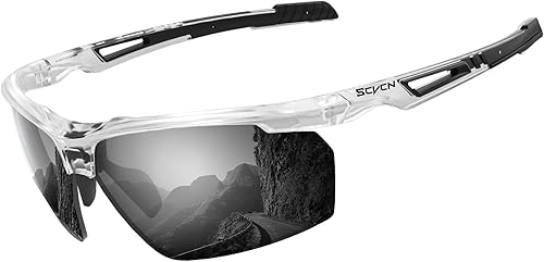 SCVCN Gafas de sol polarizadas de pesca para hombres y mujeres, gafas deportivas para ciclismo, conducción MTB béisbol, correr, bicicleta, 07, color