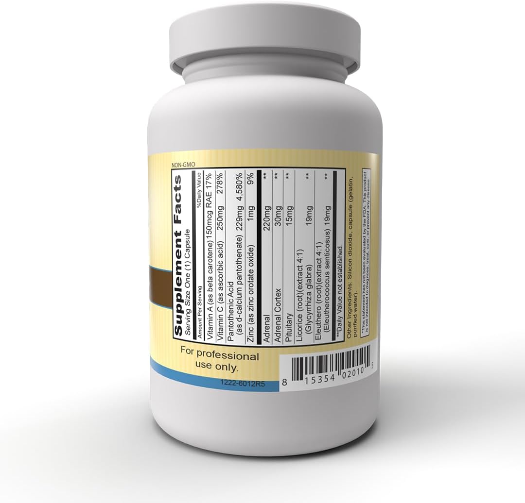 Priority One Vitamins, Adrenoplex 90 Capsules, Adrenal Support