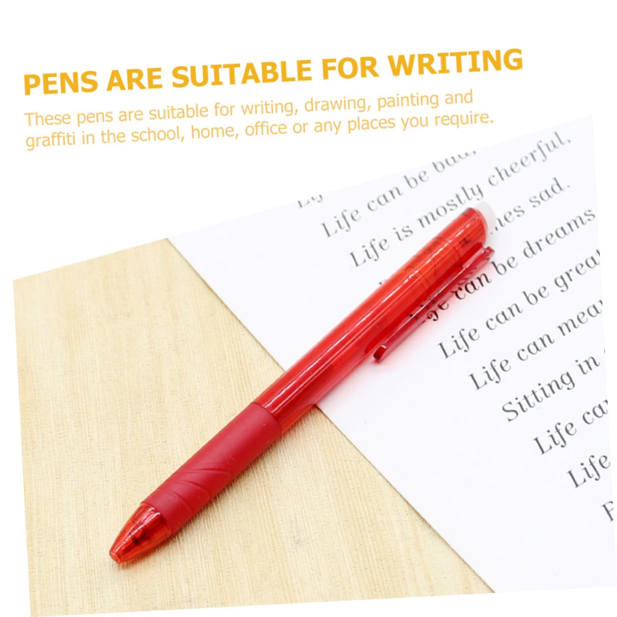 Housoutil 24 Pezzi Penne Gel Cancellabili Punta Fine Penne Colorate per Scrittura e Calligrafia per Studenti e Ufficio con Confezione PVC