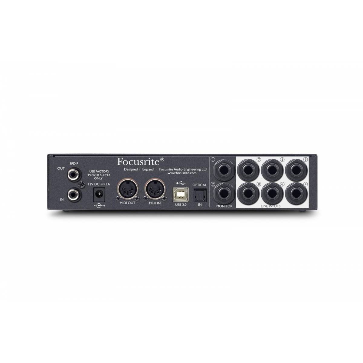 Focusrite Scarlett 18i6 18 in/6 out USB 2.0 Audio Interface