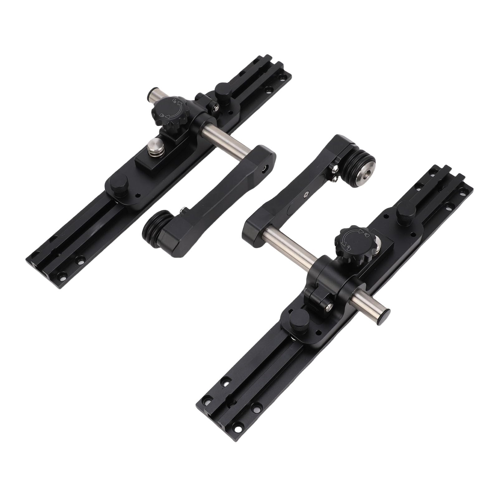 Guía de Empuje para Sierra de Mesa Aleación Aluminio Resistente, Diseño Rodamiento Unidireccional, Uso Flexible para Diferentes Objetos Procesamiento, Ideal Aficionados a la Carpintería