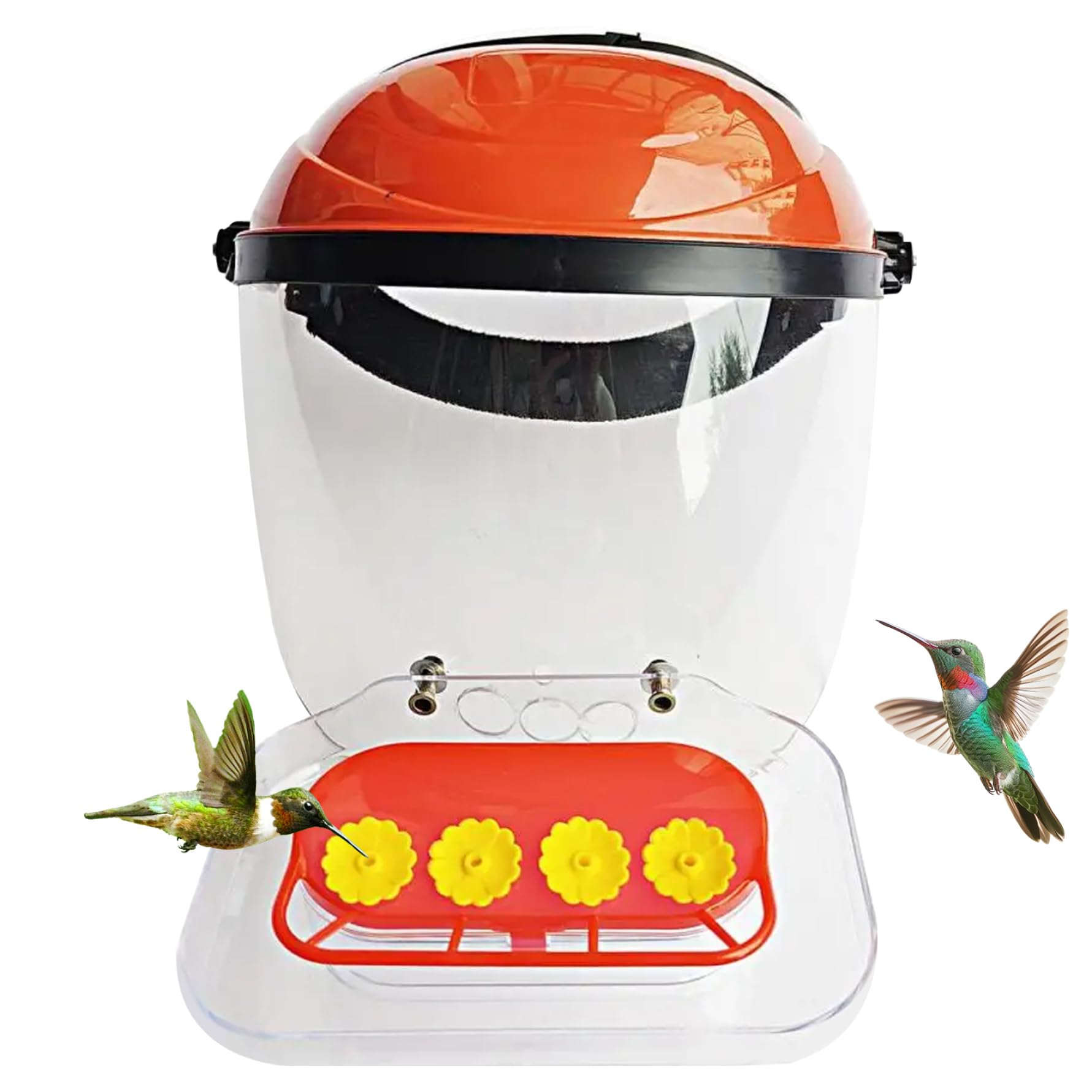 Comedero para colibríes de patio exterior para disfrutar de la naturaleza en tu jardín