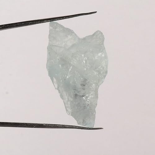 Miniatura 2 de GEMHUB Cristal curativo de aguamarina natural de 21.1 quilates, piedra curativa áspera, adecuado para meditacióndecoracióncaída