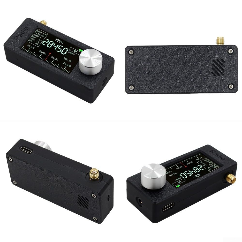 Radio Mini SI4732, 9.9K-108Mhz, compatible con transmisión de banda completa, modo LSB USB AM FM, con antena de bucle portátil (A)