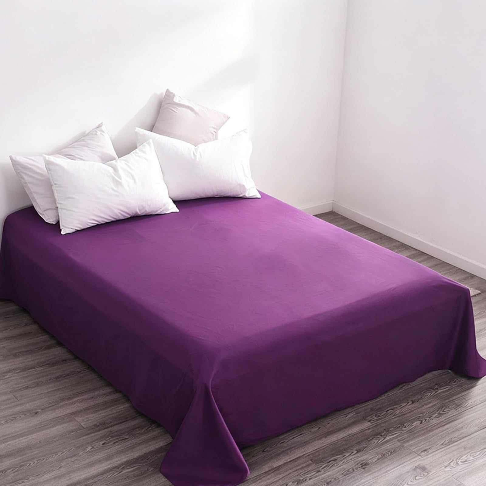 Bettlaken ohne Gummizug 230x245cm,Baumwolle, auch für Abdeckungen/Tischdecken/Sommerlaken zum zudecken