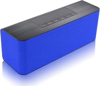 YFQHDD Speaker Portable Speaker High-definition Dual Speakers with Mic TF Card Loudspeakers MP3 Player (Color : A)