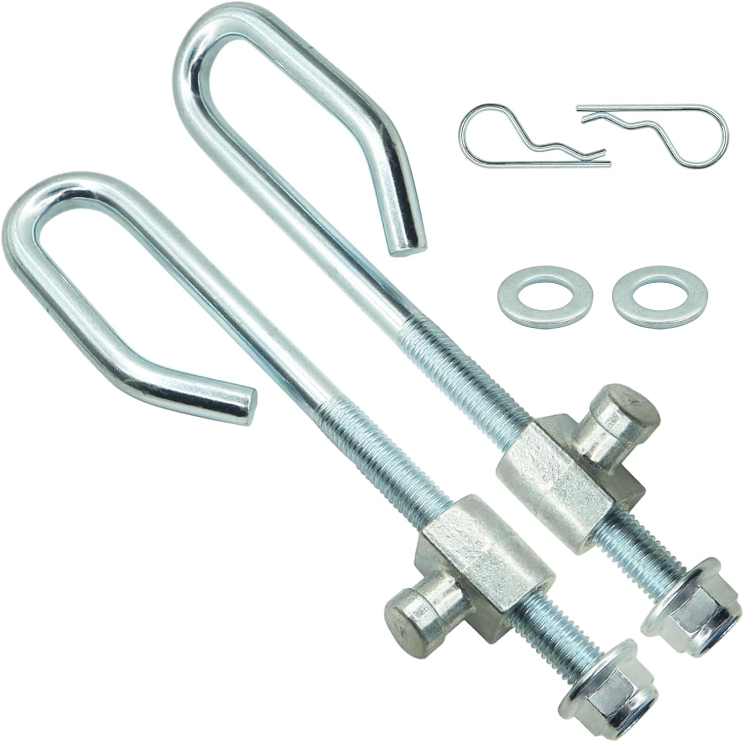 DABAZUALY 2 Set of GX24864 Mower Deck Lift Linkage Rod kit Compatible with John Deere D100 D105 D110 D120 D125 D130 D140 D150 D155 100 Series Tractor