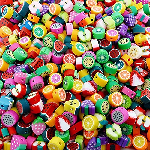 Miçanga Infantil Frutinha Para Pulseiras, Colares, 50 Pçs Artesanato