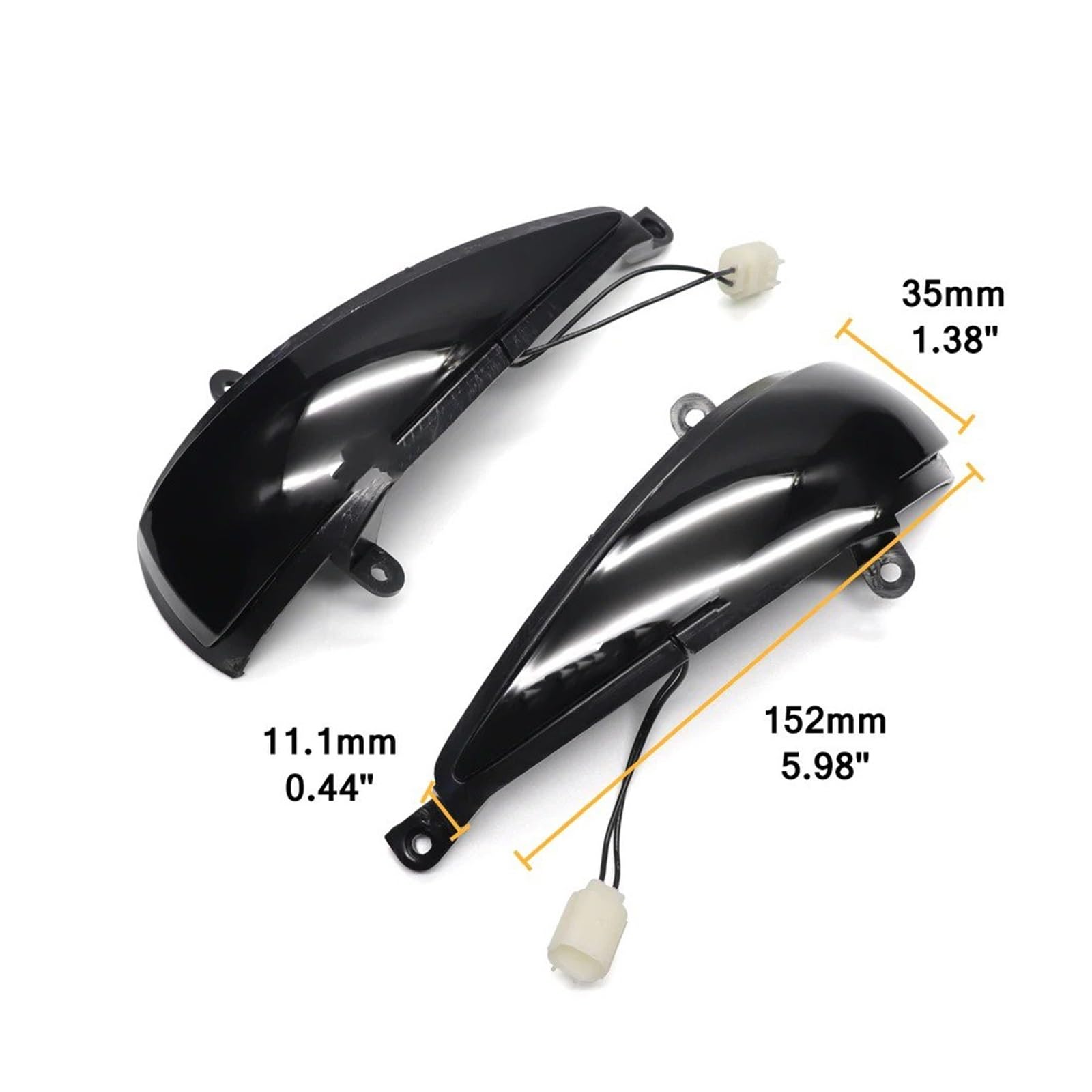 LED Dinamico Indicatore Per Civic 8th Per Hatchback MK8 Direzione Dinamico Lampeggiante LED Specchietto Retrovisore Laterale Indicatore Direzione Indicatore Laterale