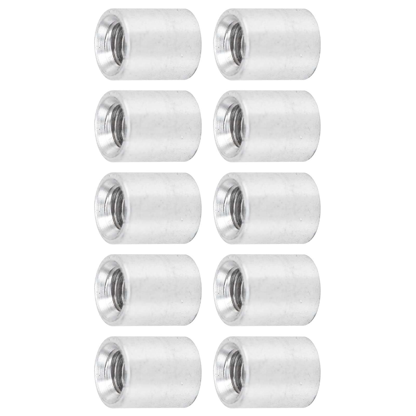 Aluminum Alloy Standoff, High Hardness Round Standoffs Durable Spacer Fasteners 10Pcs for Workpiece Connecting for Structure Supporting(Length 9mm)-image-27