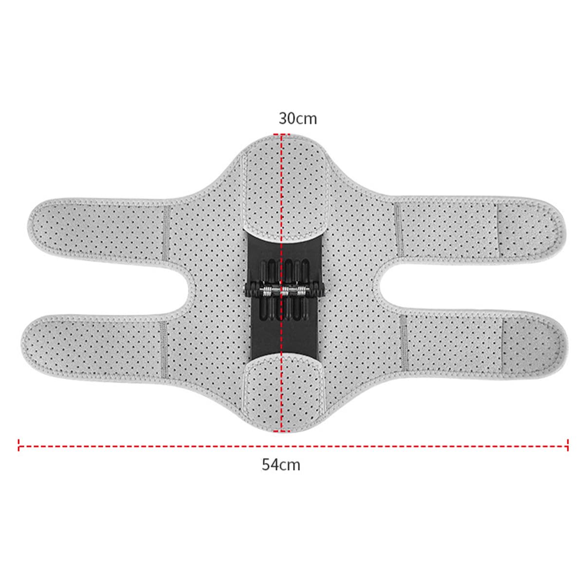 Genouillères Jambières Protection du genou Booster Coussin stabilisateur respirant pour randonneurs (gris)