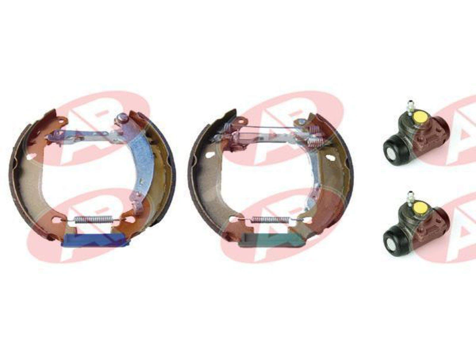 LPR OEK452 Pre-Assembled Brake Pads Kit