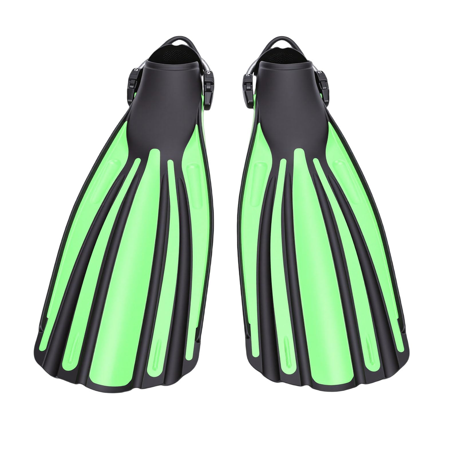 Pinne per Immersione Pinne Professionali Lunghe Regolabili per Immersioni Subacquee Nuoto Surf, Materiale in Gomma Termoplastica