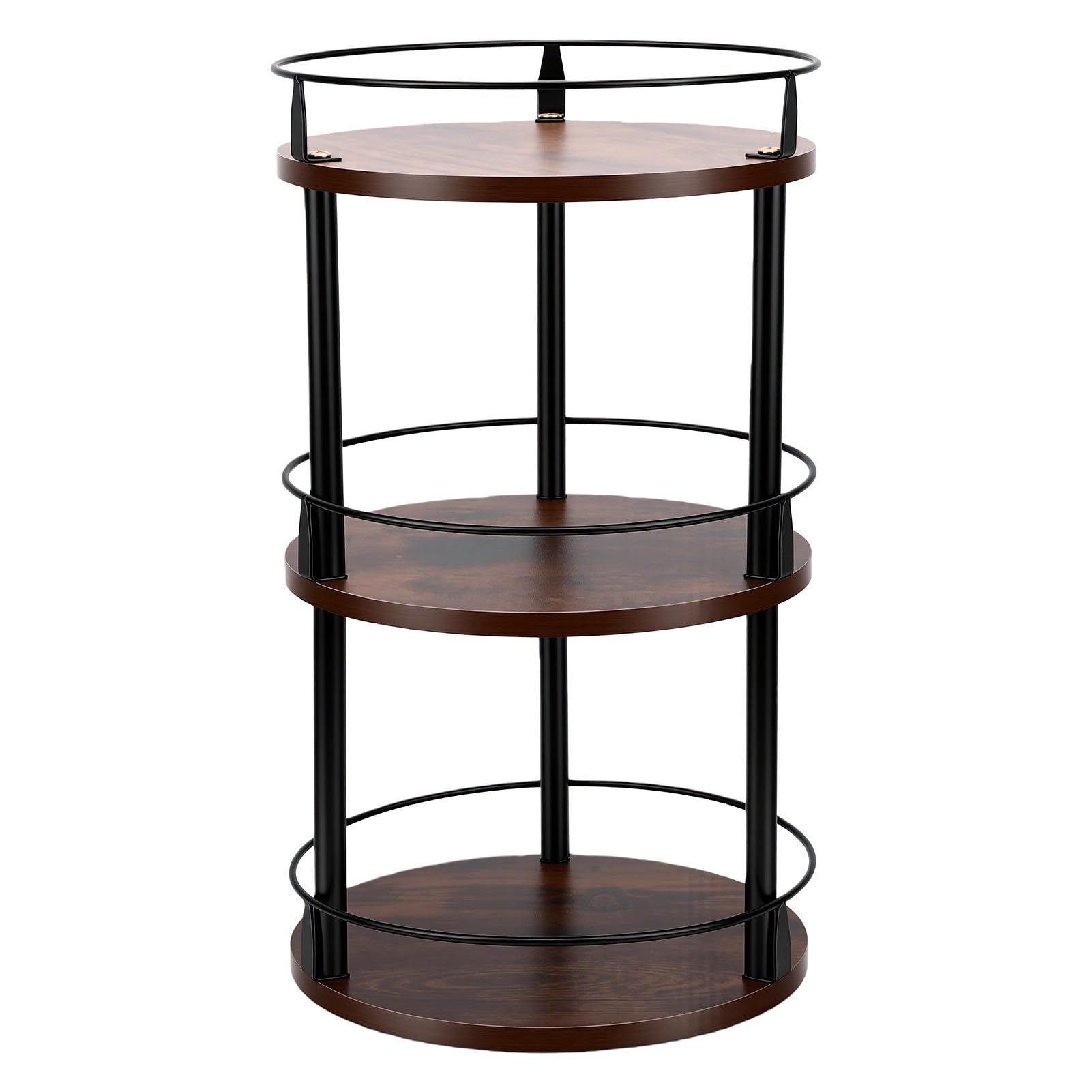 YUYTE Obrotowy Organizer do Przechowywania, 3-poziomowy Gramofon 360 Stopni