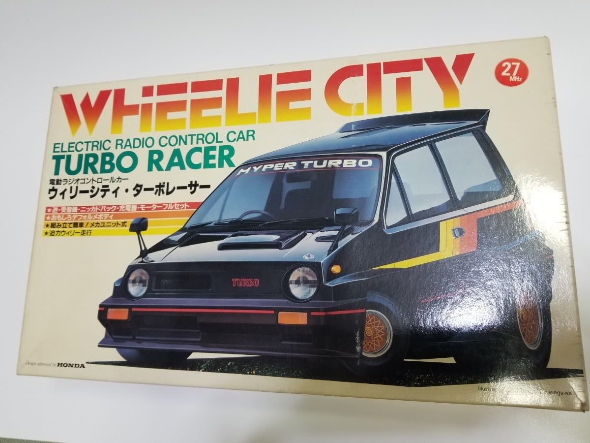Amazon.co.jp: 当時物ホンダ シティターボ ラジコン ウィリーシティ 