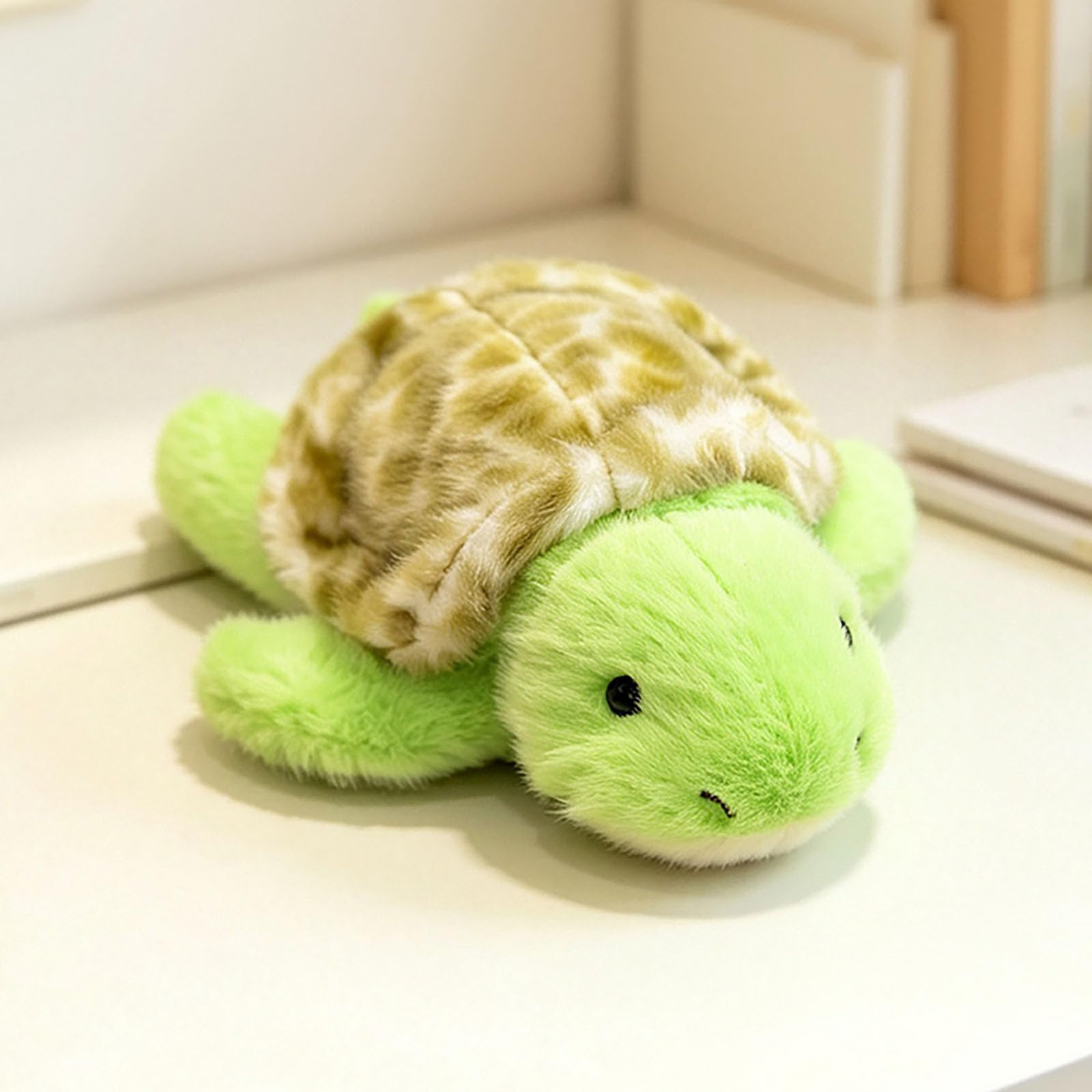 Cute Magnetic Shoulder Animal Plush Doll, Realistic Mini Stuffed Animal Figurine, Clingable Shoulder Plush Toy, Animal Fridge Magnet Ornament, Novelty Decorative Toy Gift for Children