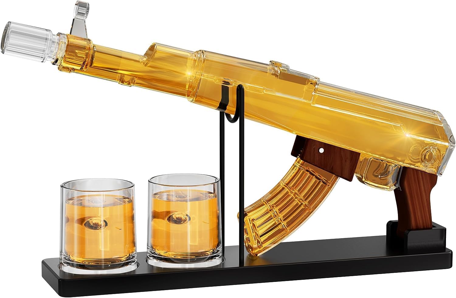 Ensemble de carafe à whisky en forme de casque de football avec lunettes, cadeau d'anniversaire personnalisé pour homme, papa, petit ami, mari, collection de fans de sports de football, carafe à