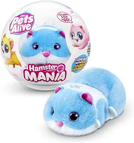Candide, Pets Alive, Hamster Mania, Pelúcia - Azul