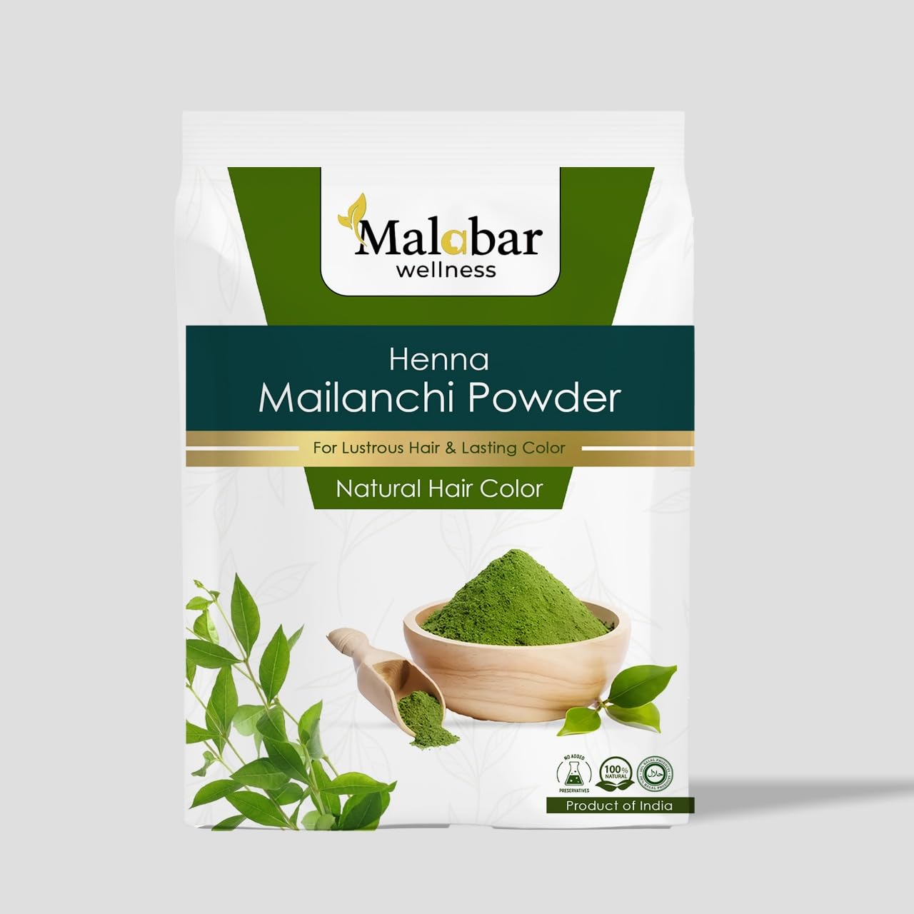 Natural Henna Mehandi Powder for Hair Color, Red, Pure Indian Product for Lustrous Hair 1KG-picture-43