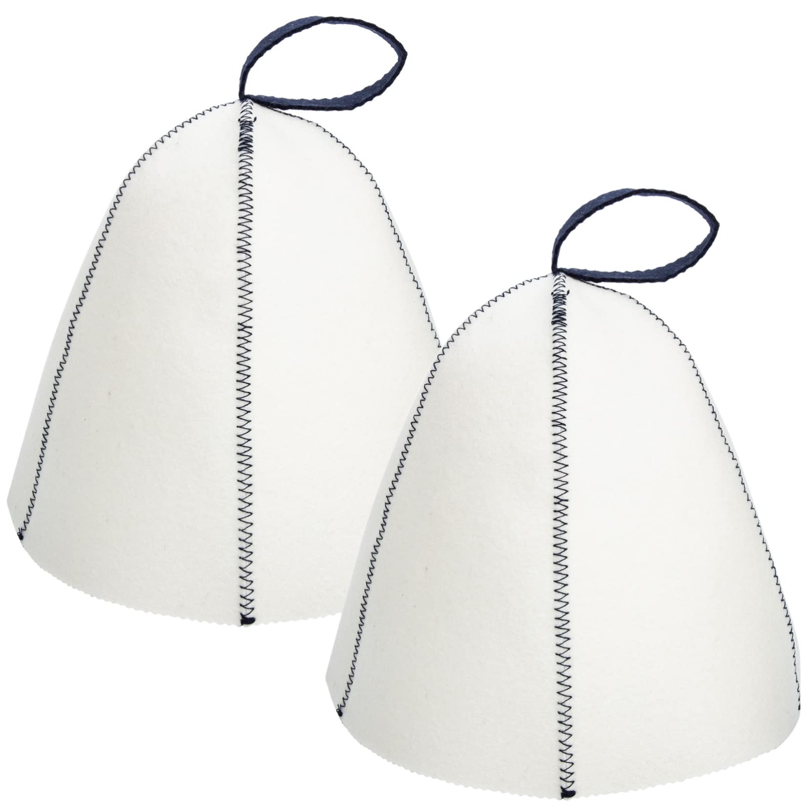 Mobestech 2pcs Sauna Hat Ladies Suits Sofa Seam Grippers Hat for Women Mens Hats Fitted - Hat Men Hats Men Shower Cap Shower Hat Men Bonnet Caps Lightweight Miss Heat Shield Felt