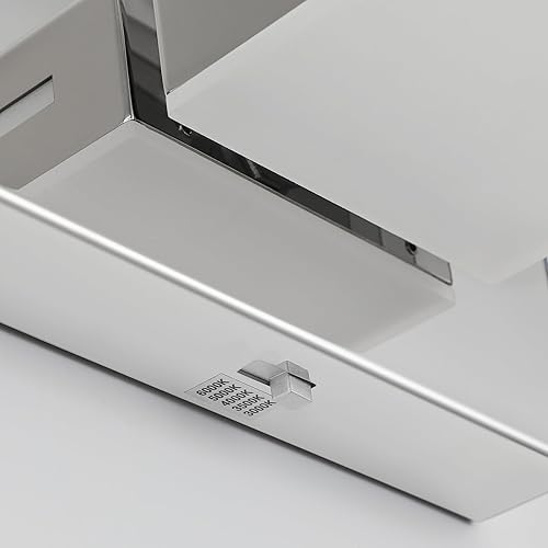 Miniatura 4 de Accesorios de iluminación para tocador de baño sobre espejo (3 luces, blanco frío 6000 K), accesorios de iluminación LED modernos para pared de