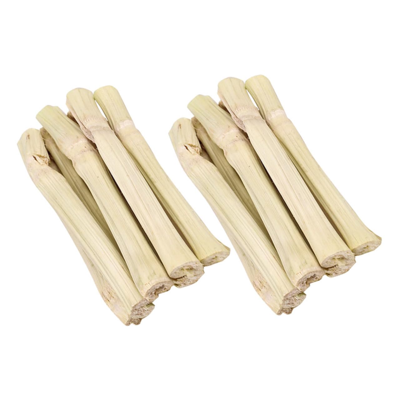 Varillas Dulces para Conejos y Roedores Juguetes para Masticar Chinchillas y Hámsters de Bamboo Natural para Cuidado Dental y Limpio