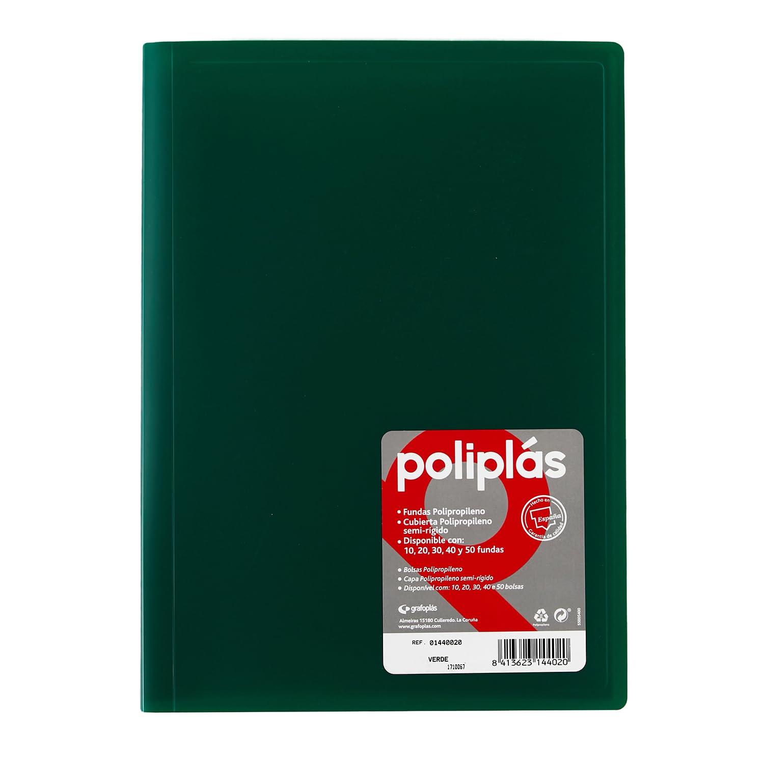Duvet Covers and tarifarios grafoplas 1350020 Folders, A4, green