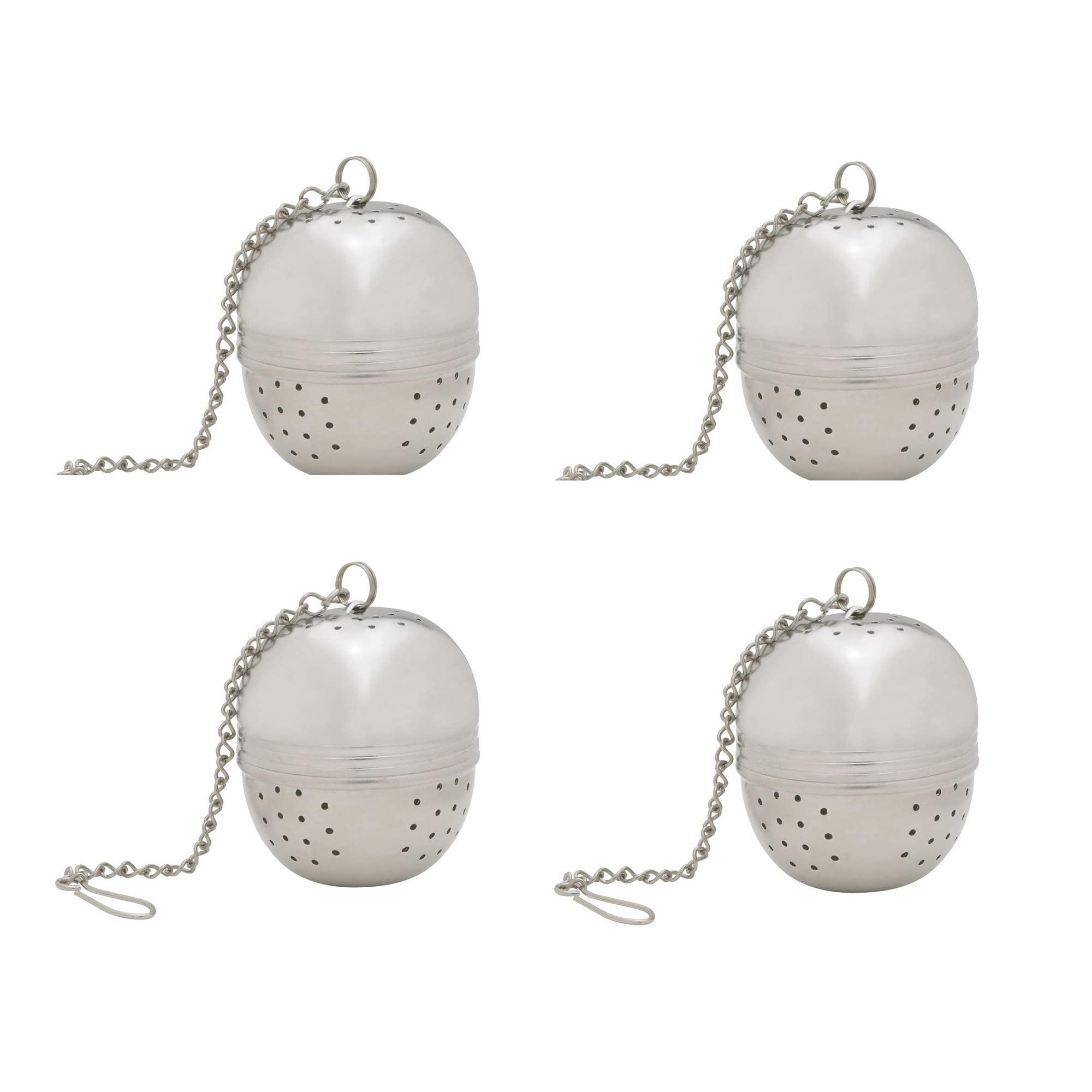 Boule à thé en acier inoxydable 18/8 HIC Kitchen pour une infusion pure