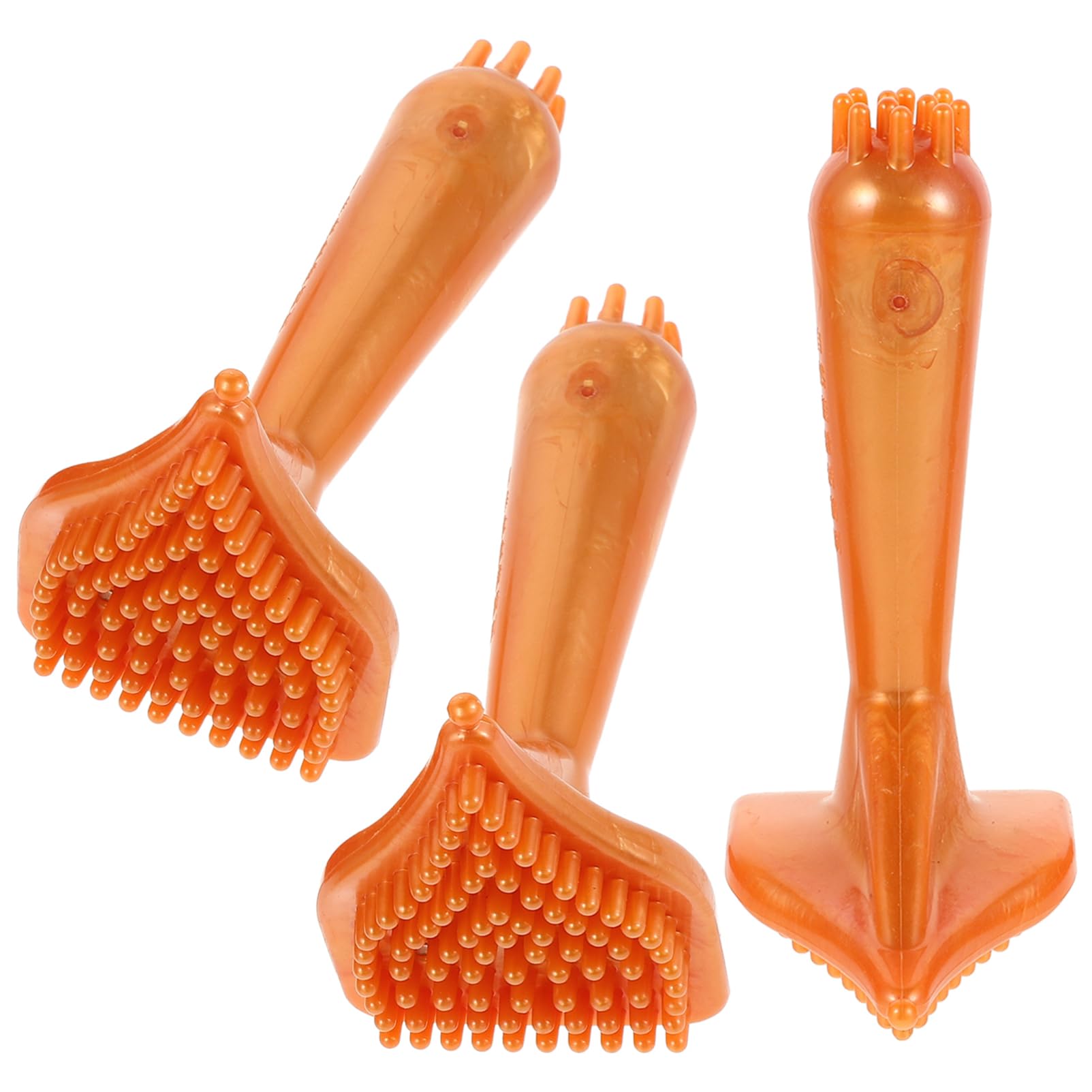 Happyyami 2 Sätze Teiliges Handmassager Für Kopf Und Körperpflege Multifunktionale Massagebürste Zur Entspannung Und Körperformung Für Altersgruppen Und Wellnessanwendungen 3 Stück * 2