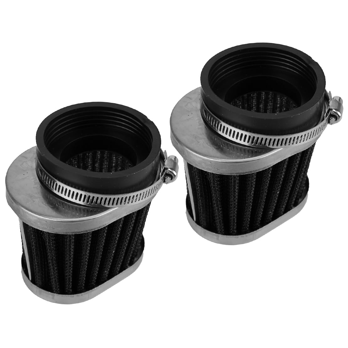 4 unidades de filtro de aire de carburador de 54 mm compatible con Honda CB650 CB750C Kawasaki GPZ750 KZ1000J