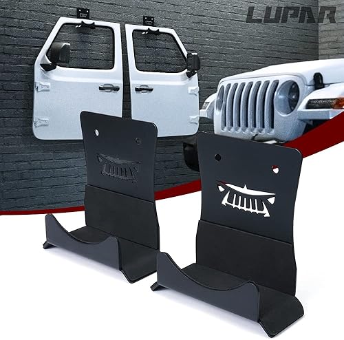 Miniatura 8 de Perchas de almacenamiento para puerta compatibles con Jeep soporte de almacenamiento extraíble para puerta con forro de goma compatible con Jeep