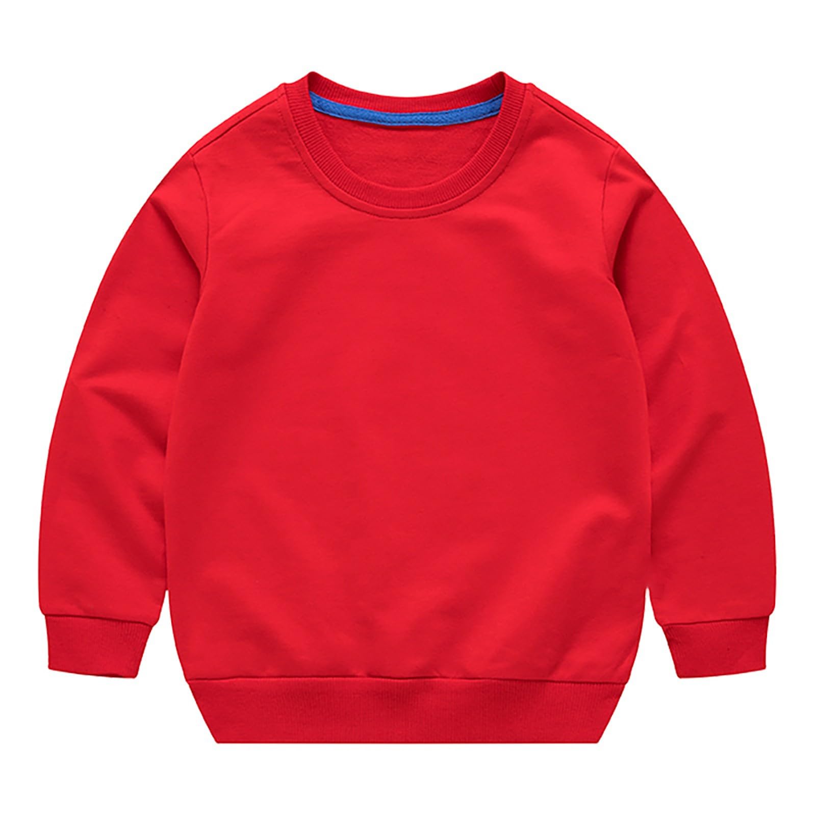 Sudadera para bebé y niño, de manga larga, cuello redondo, para recién nacidos, niños y niñas