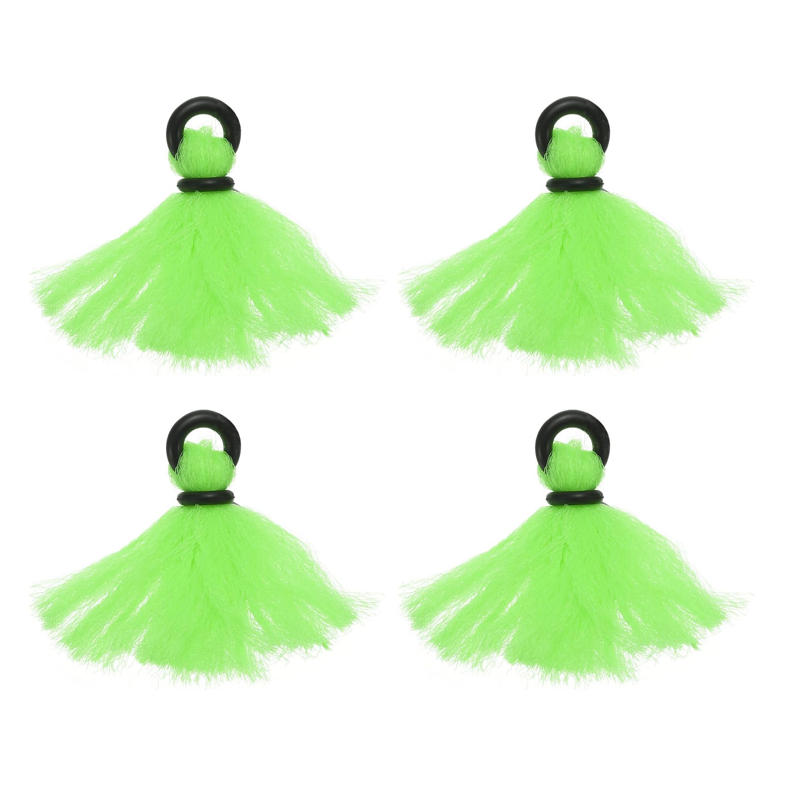 PATIKIL 1.3" Strike Indicators Fly Fishing, 4 Pcs Stream Floating Hook Positioning Fishing Bobber Strike Indicator Fly Fishing Indicator Floats Foam Strike Indicator, Green
