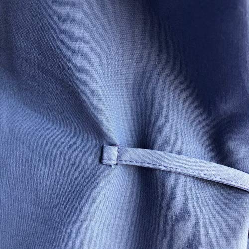 Avery Hill Washable Reusable Medical PPE Level 1 Isolation Gown for Dentists, Hygienists, Doctors, Nurses and Medical Personnel - Blue - X-Large