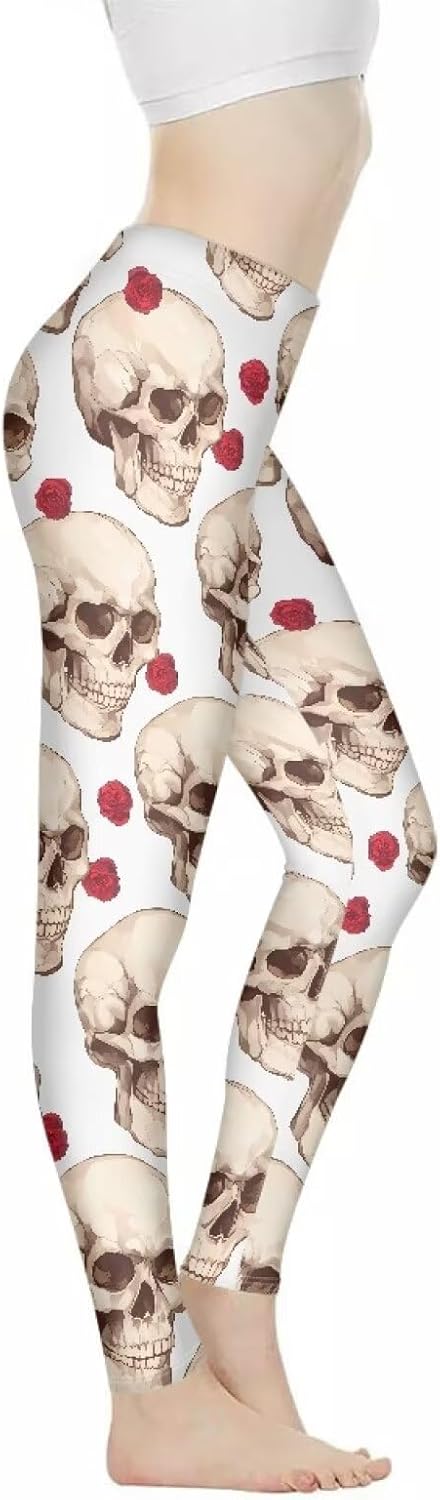 Irisjudy Scrunch Butt Leggings for Women Tummy Control, Novelty Peacock Gym Yoga Pants Outfit High Waisted Running Leggings