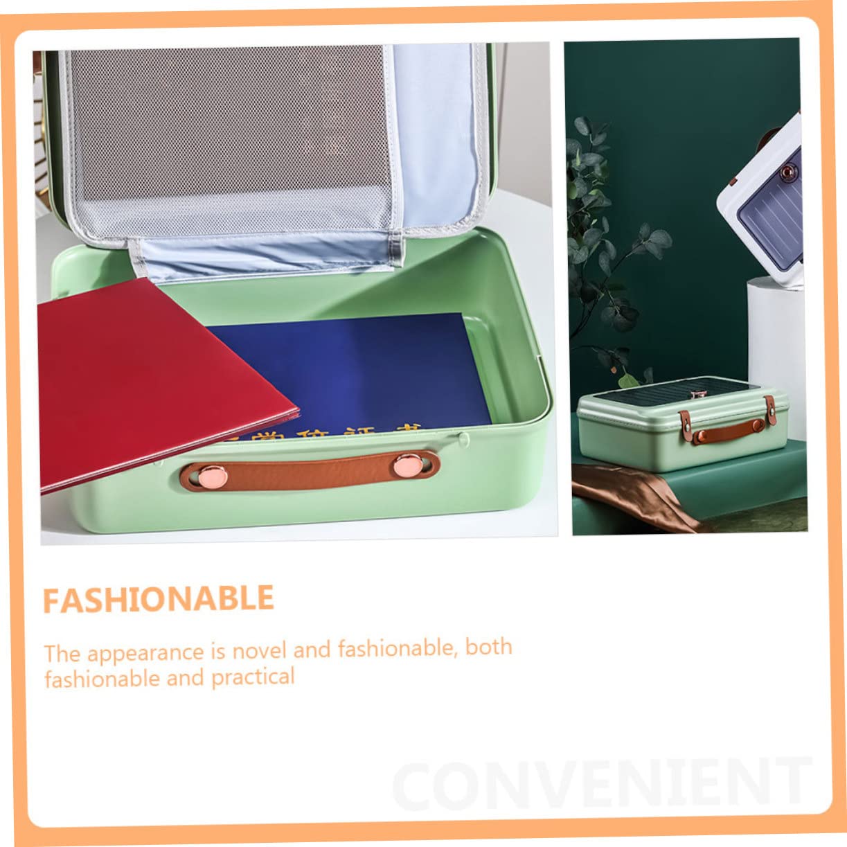 POPETPOP Sac De Rangement pour Certificats Et Documents Organisateur De Dossiers De Bureau Boîte à Documents pour Maison